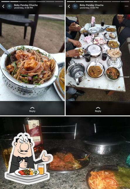 The restaurant's food and beer