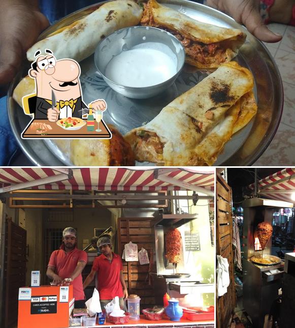 Food at Shawarma Spot