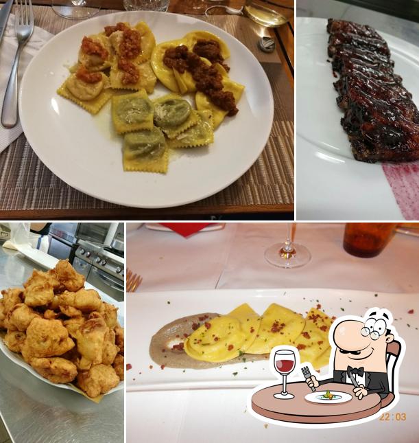 Cibo al Trattoria Kaprazucca