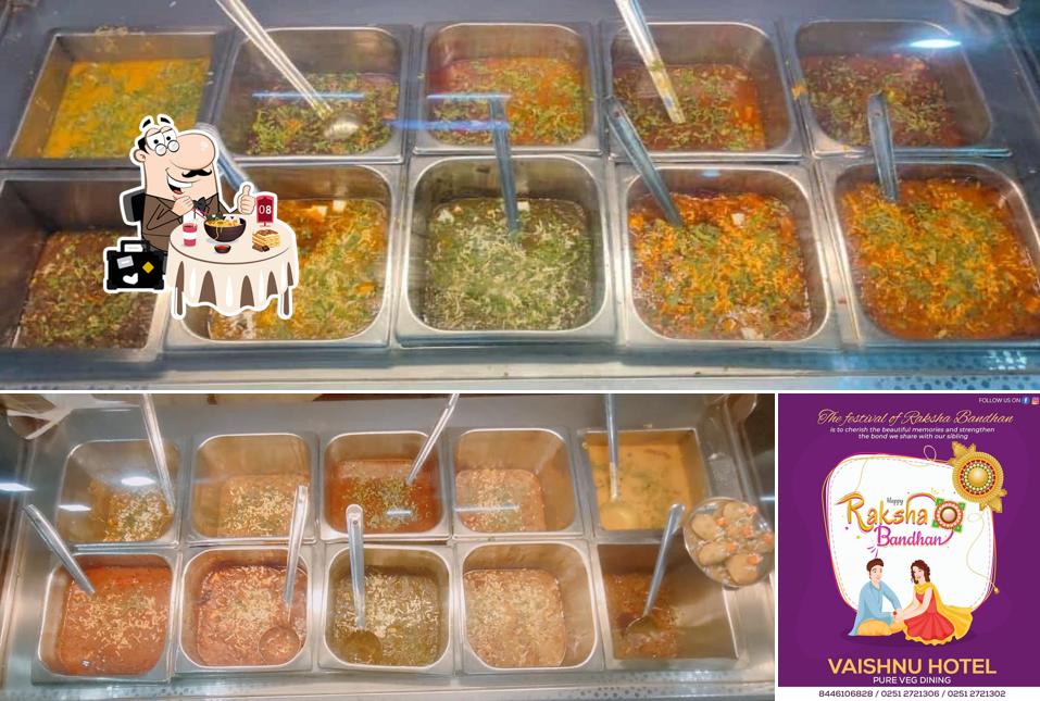 Meals at Vaishnu Hotel