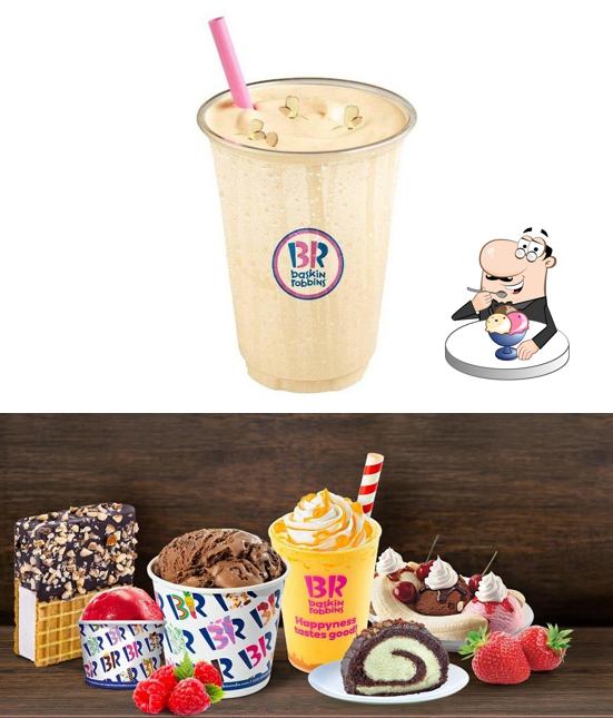 Don’t forget to order a dessert at Baskin Robbins - Ice Cream Desserts