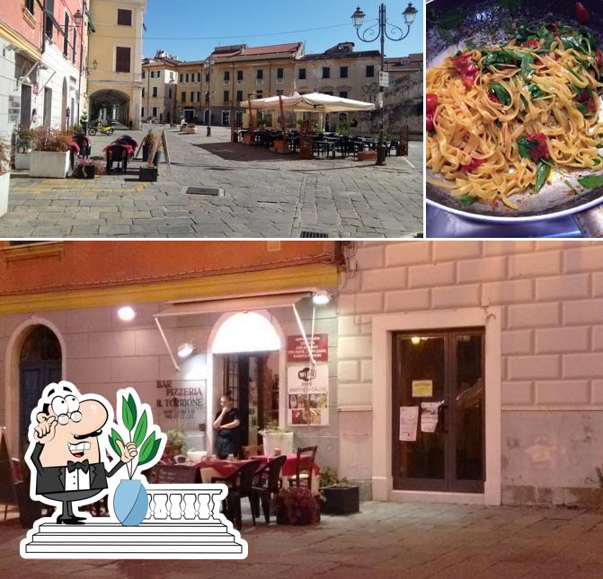 La parte esterna è una caratteristica importante di Ristorante pizzeria il torrione