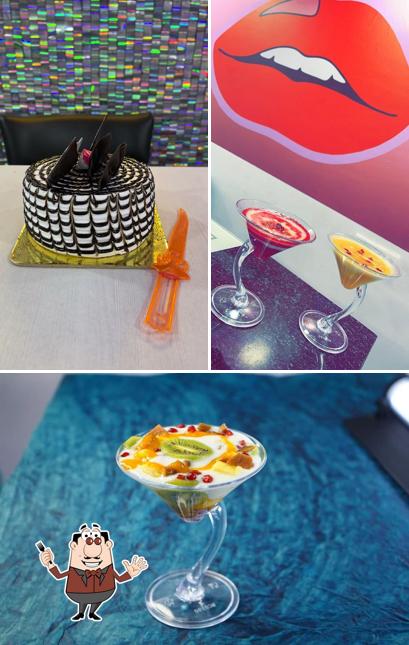 Among various things one can find food and beverage at Mon Amour