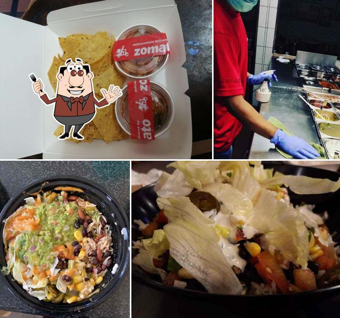 Food at California Burrito Mexican Kitchen @ Orion Mall