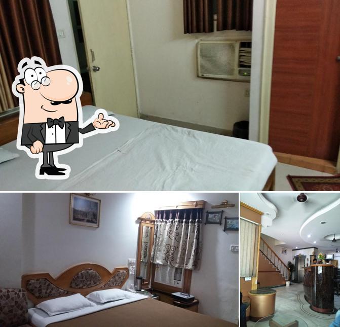 The interior of Hotel Sudarshan