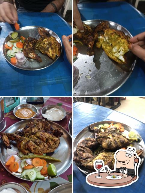 Tandoori chicken at Bismi Hotel Thalayil