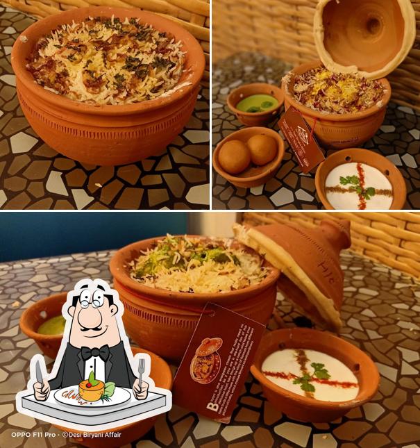 Food at Desi Biryani Affair