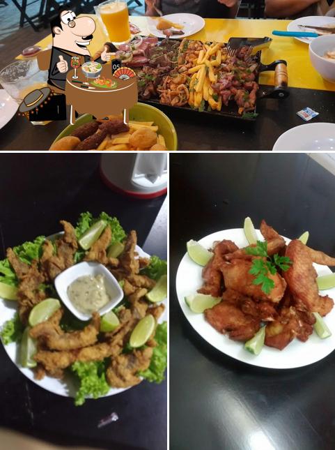 Comida em Estação do Frango
