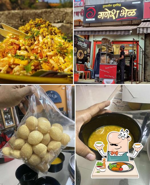 Food at Ganesh Bhel