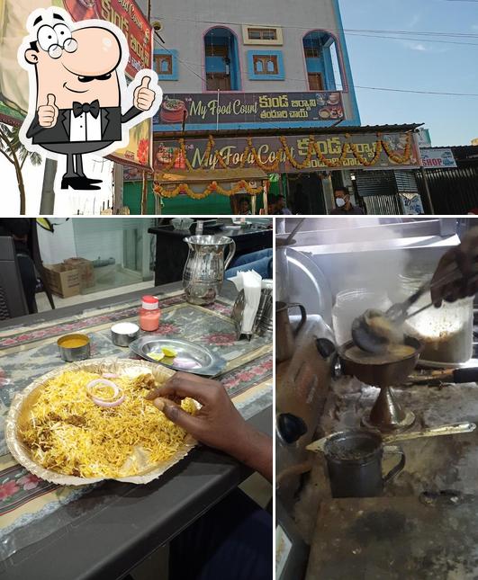 See this image of My food court pot biryani & thandhuri chai