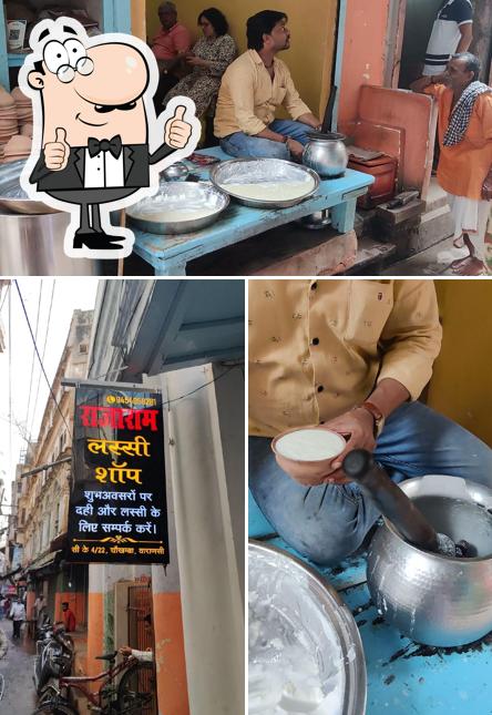 Look at this photo of Raja Ram Lassi