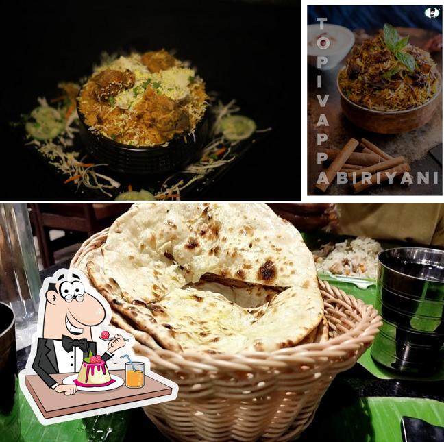 Topi Vappa Biriyani Salem provides a selection of sweet dishes