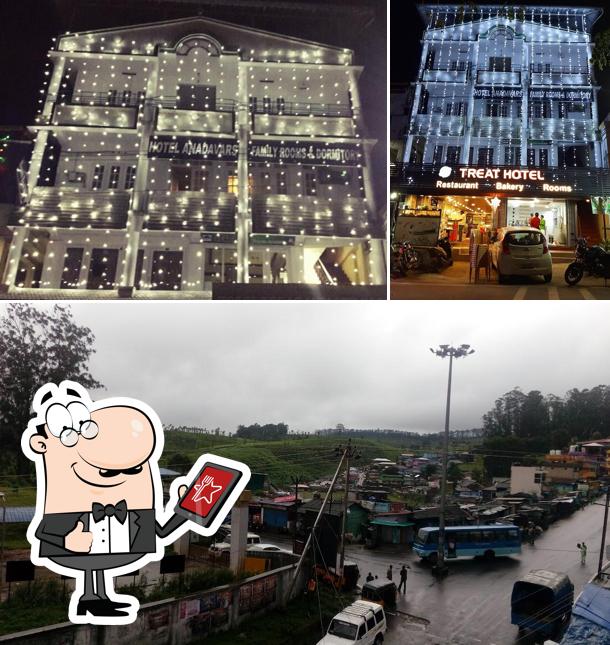 The exterior of Treat Hotel & Lodging Valparai