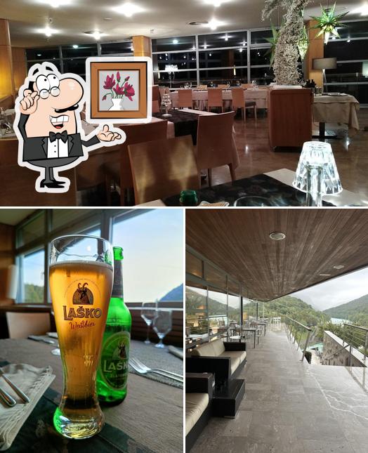 Gli interni di Restavracija Primula