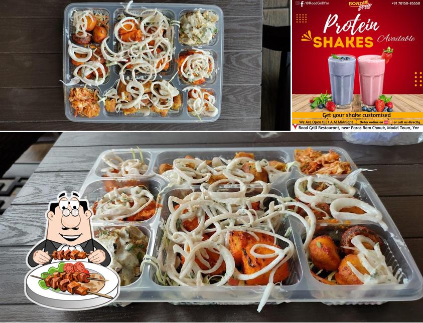 The image of Road Grill’s food and beverage