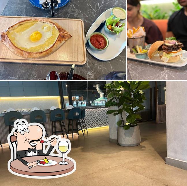 Check out the image depicting food and interior at Roastown Global Grill