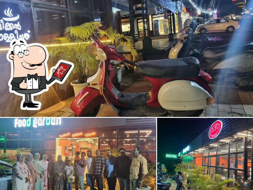You can get some fresh air at the outside area of SPOONME FOOD GARDEN