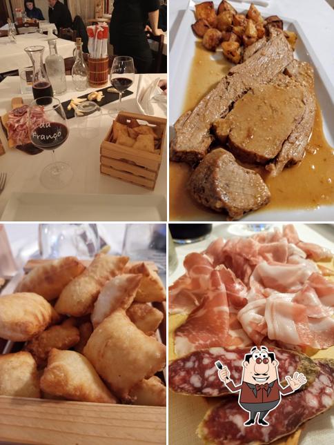 Cibo al Trattoria Affittacamere Da Franco