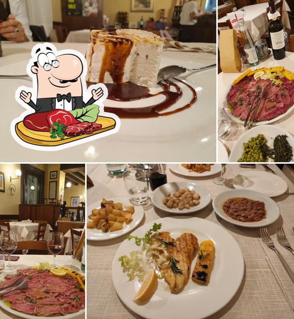 Carpaccio di manzo al Trattoria Dalla Giulia