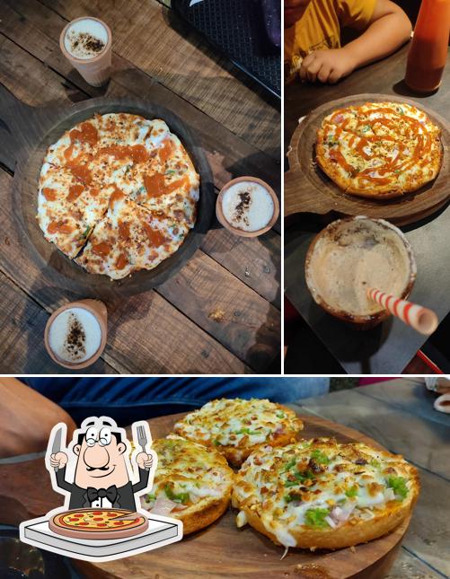 Try out pizza at Chai Sutta Bar