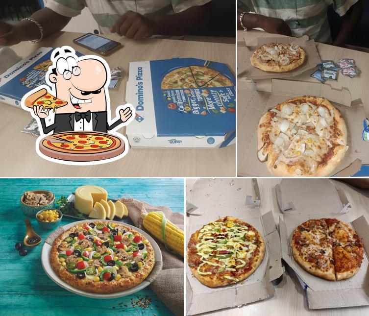 At Domino's Pizza Kalyanagar Post, Bengaluru, you can taste pizza