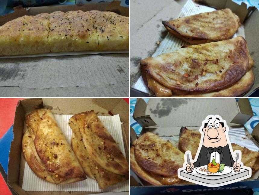Food at Domino's Pizza South 24, Parganas