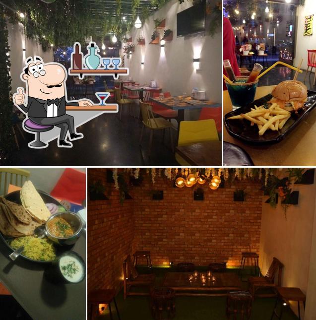 The interior of FORKING AWESOME