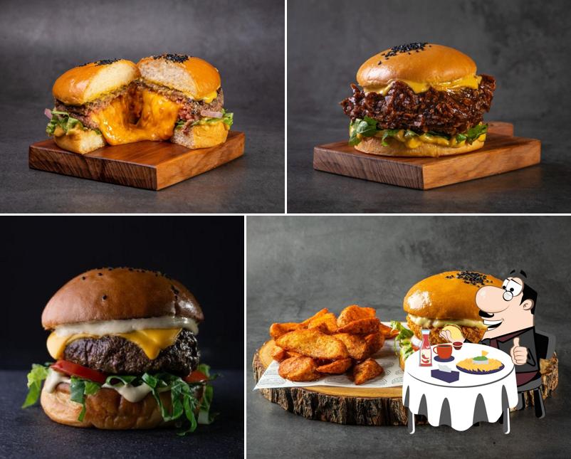 Taste one of the burgers available at GOOD FLIPPIN' BURGERS