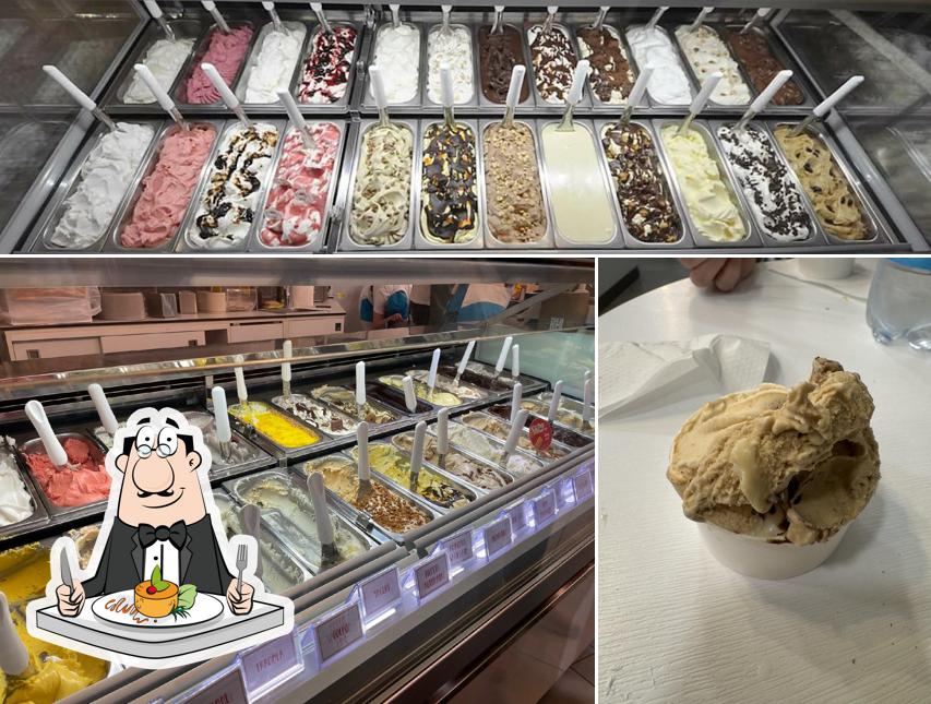 Cibo al Gelateria Buekke