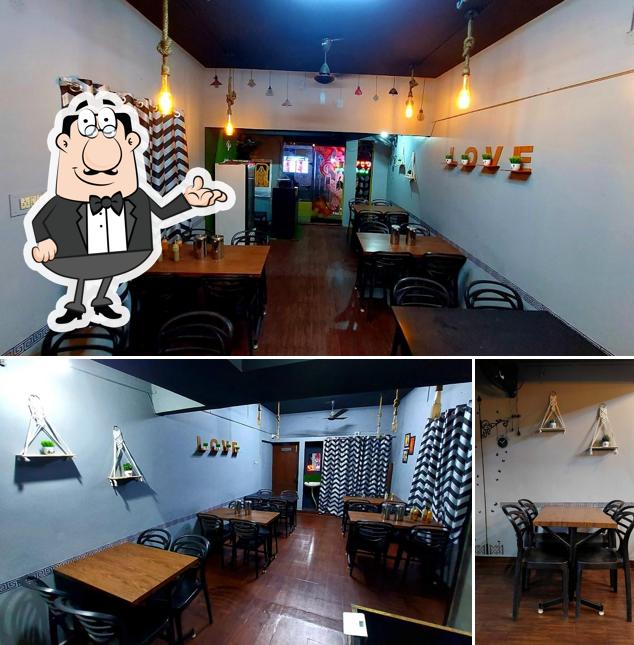 The interior of Night Eats