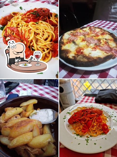 Cibo al Ristorante La Foce