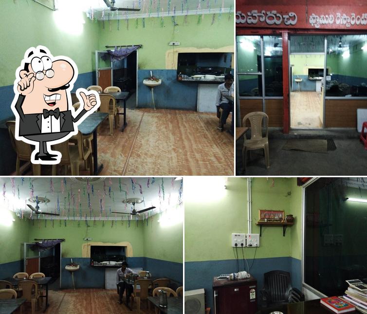 The interior of Thirumala Bar & Restaurant