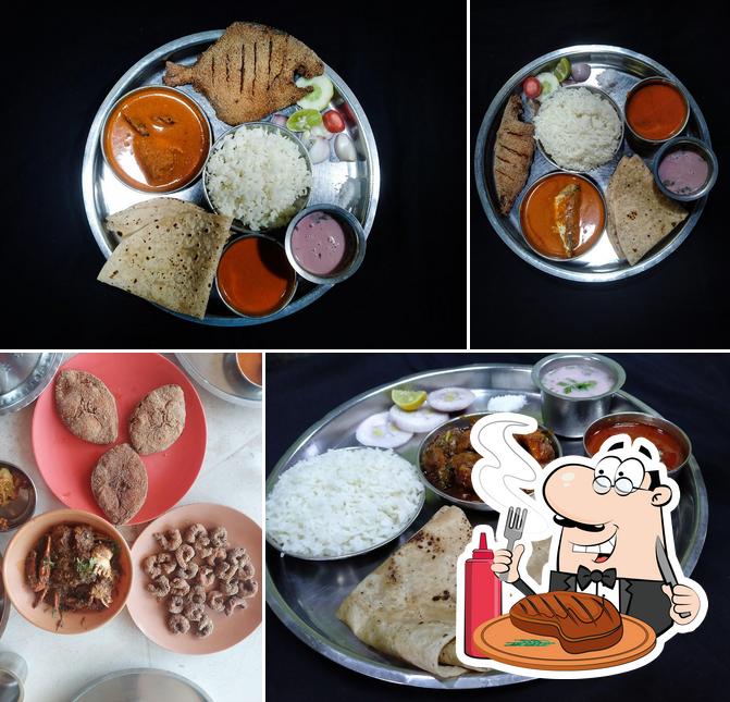 Pick meat dishes at Arun bhojnalay