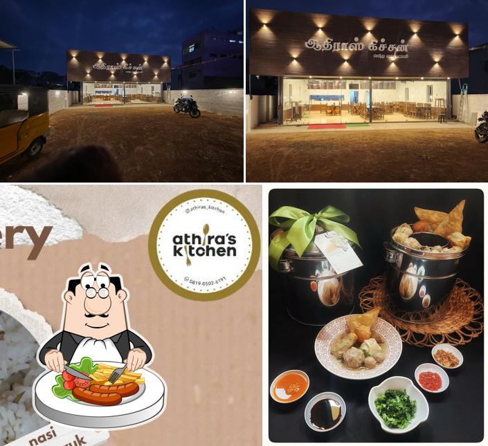 Among different things one can find food and exterior at Athira's Kitchen (Takeaway & Delivery Only)