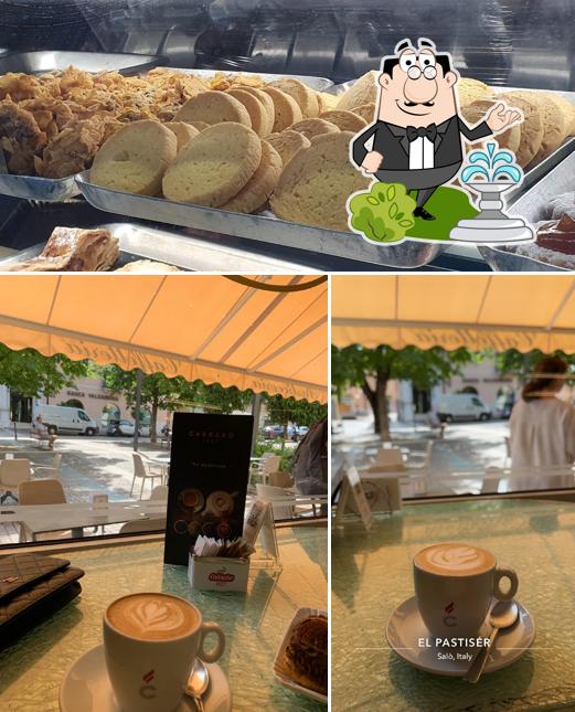 La foto della esterno e cibo di El Pastiser