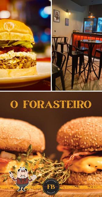 Comida em Foraster Burguer