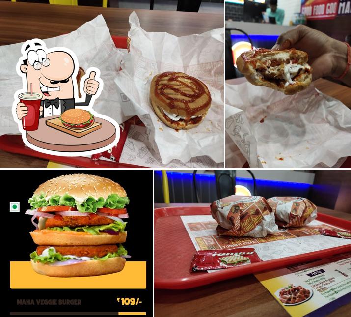 Get a burger at Grill Inn Patna