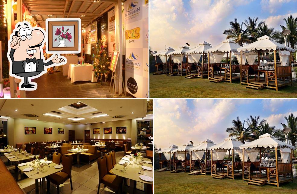 The interior of Madhuban Kaleidoscope