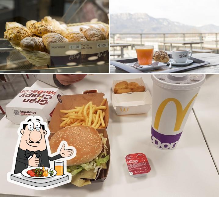 Cibo al McDonald's Twenty Bolzano Mall