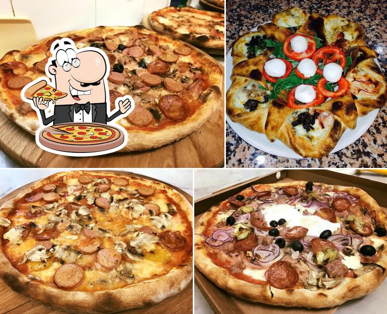 Ordina tra le molte varianti di pizza