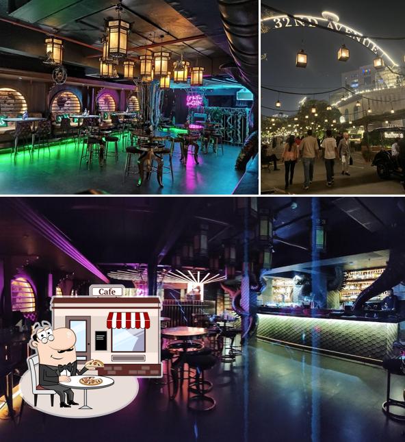 Among various things one can find exterior and interior at RYU Bar