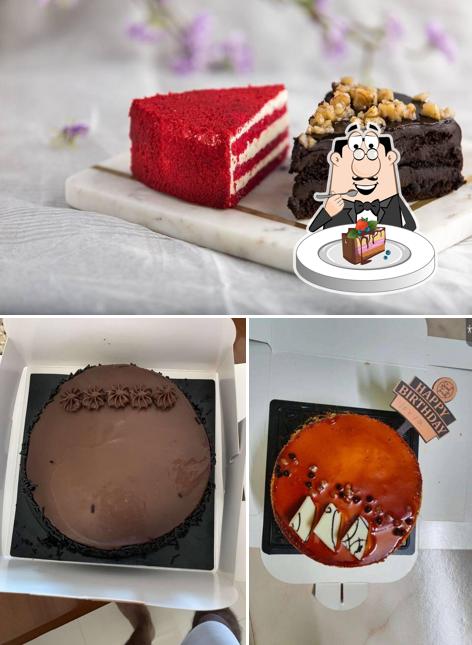 Chocolate cake at Sweet Truth Padur