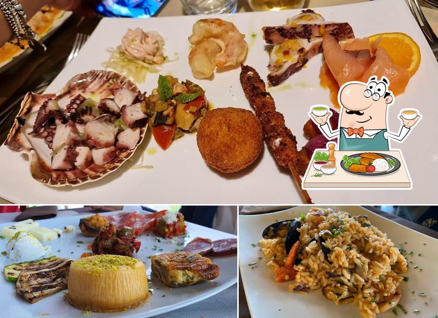 Antipasto al ristorante La Camelia