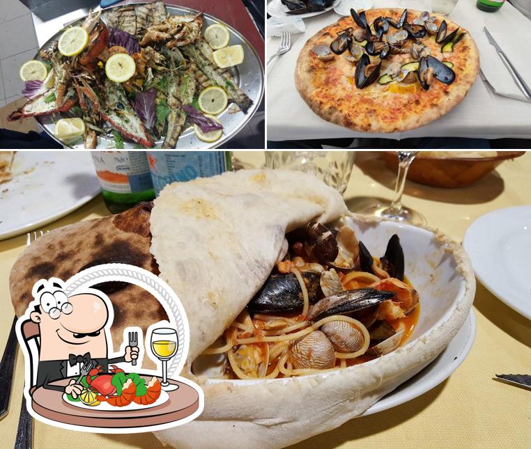 Prenditi la cucina di mare a Ristorante Pizzeria Mare & Monti