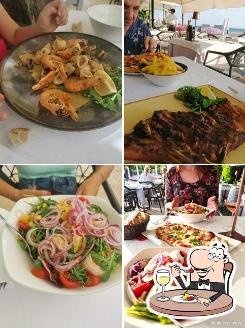 Cibo al Ristorante Pizzeria Villa Mimosa