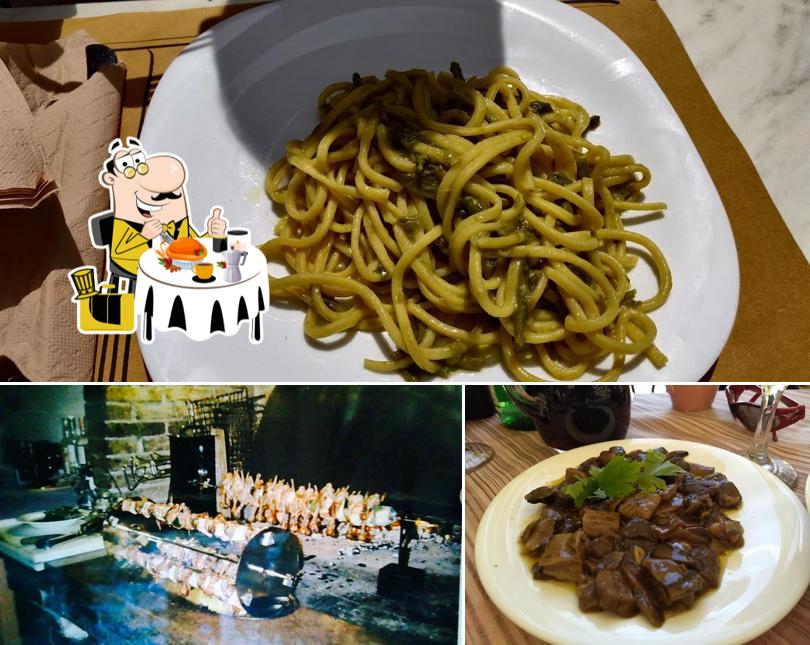 Cibo al Ristorante il Falisco