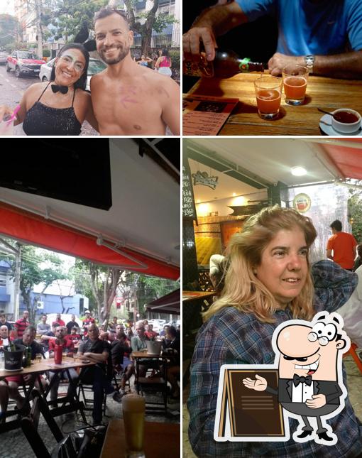 O exterior do Bar da Eva