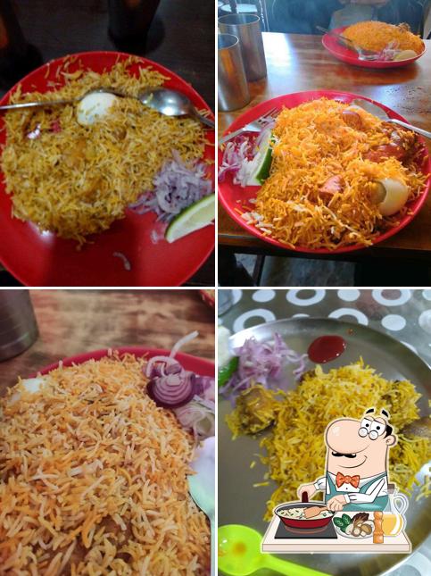 Fried rice at Bhargav's Biryani Bhangagarh