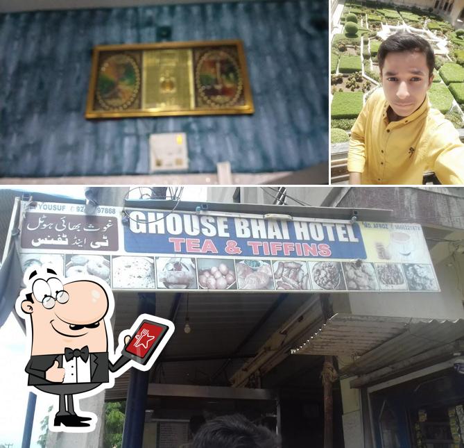 The exterior of Ghouse Bhai Hotel