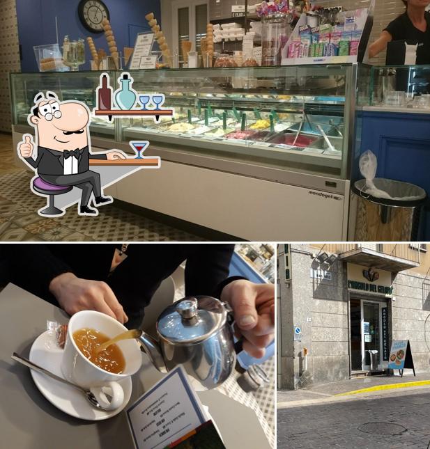 Gli interni di L'angolo del gelato